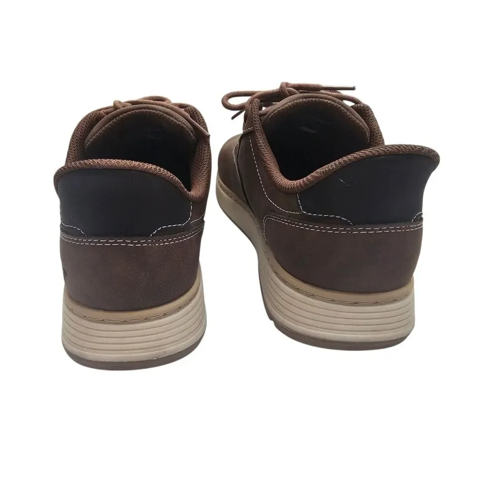 Skechers Men's Swift Fit Casual Shoe Brown 11 Hands Free